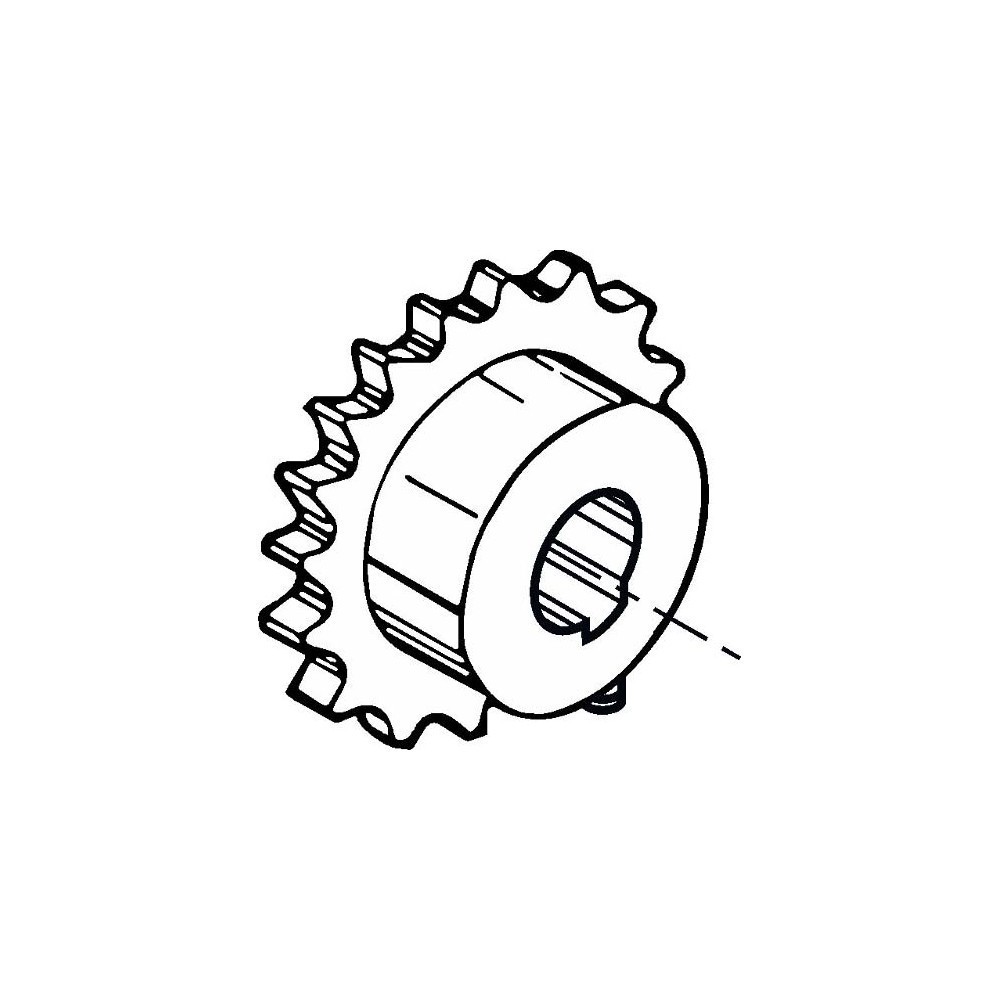 Pignon 1/2_x0094_ Z20 - Acc. Mec 200Lb FADINI 2055L