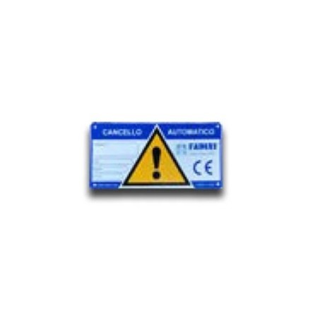 Plaque De Signalisation FADINI 2127L