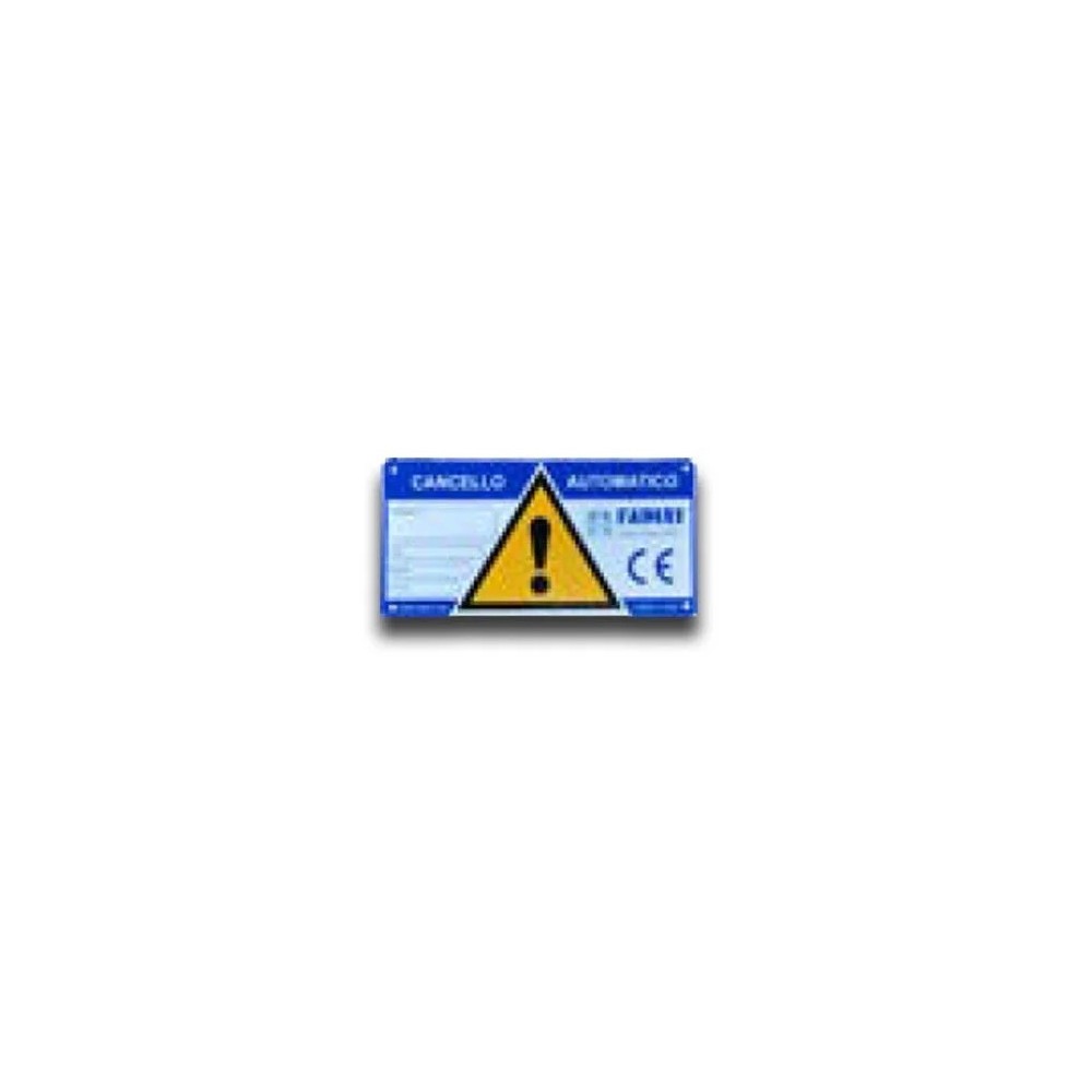 Plaque De Signalisation FADINI 2127L